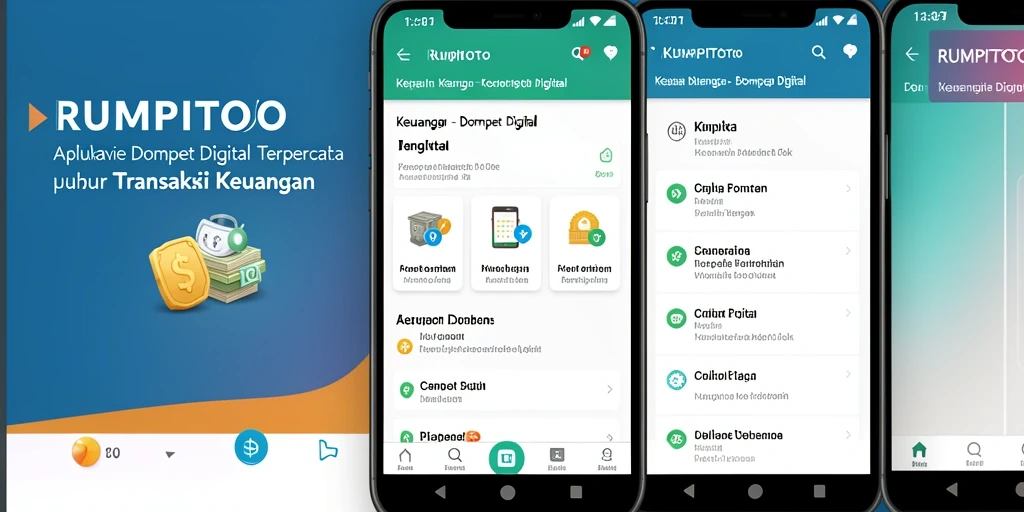 Tampilan antarmuka RUMPITOTO yang modern dan sederhana.