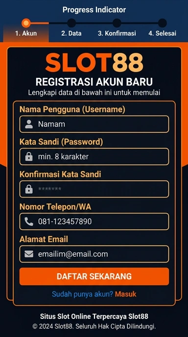 Panduan Daftar Akun Baru slot88 untuk Pengguna Android