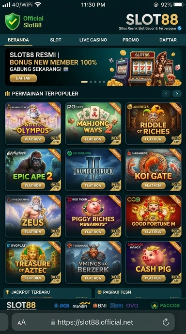 Kanal Resmi Download APK slot88 untuk Android